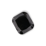 3.16 Carat Black Cushion Diamond