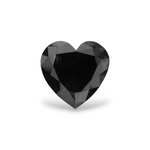 4.33 Carat Black Heart Diamond
