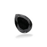 2.94 Carat Black Pear Diamond