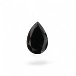 3.27 Carat Black Pear Diamond