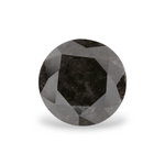 1.01 Carat Natural Black Round Diamond GIA