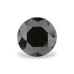 1.01 Carat Natural Black Round Diamond GIA