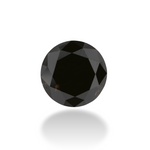 2.79 Carat Black Round Diamond