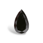 1.15 Carat Natural Black Pear Diamond GIA