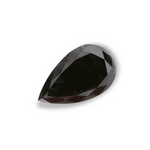 1.15 Carat Natural Black Pear Diamond GIA