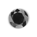 1.01 Carat Natural Black Round Diamond GIA