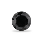 2.89 Carat Black Round Diamond