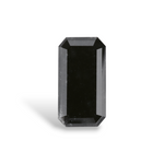 4.44 Carat Natural Black Emerald Diamond GIA