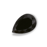 1.86 Carat Natural Black Pear Diamond GIA