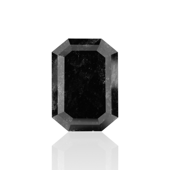8.93 Carat Black Emerald Diamond