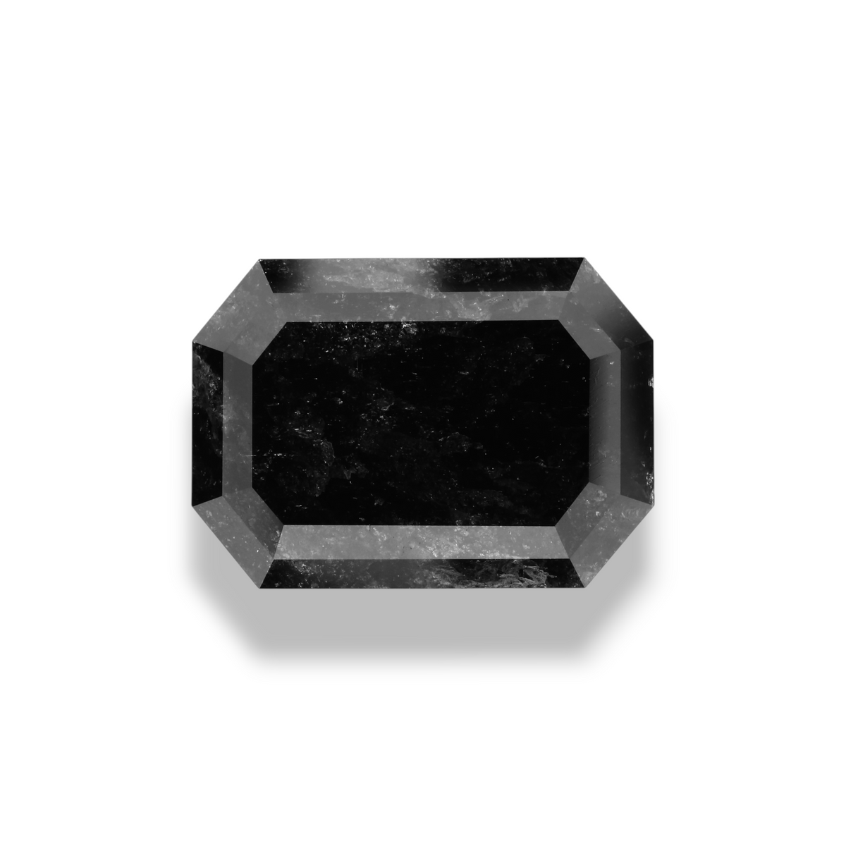 8.93 Carat Black Emerald Diamond