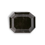 1.13 Carat Natural Black Emerald Diamond GIA