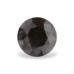 1.02 Carat Natural Black Round Diamond GIA