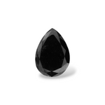4.82 Carat Black Pear Diamond