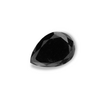 4.82 Carat Black Pear Diamond