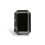 5.03 Carat Natural Black Emerald Diamond GIA