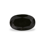 1.85 Carat Natural Black Oval Diamond GIA