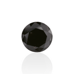 3.11 Carat Black Round Diamond