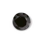 3.11 Carat Black Round Diamond