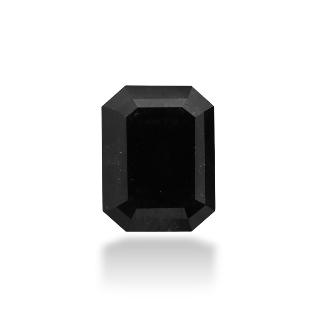 2.81 Carat Black Emerald Diamond