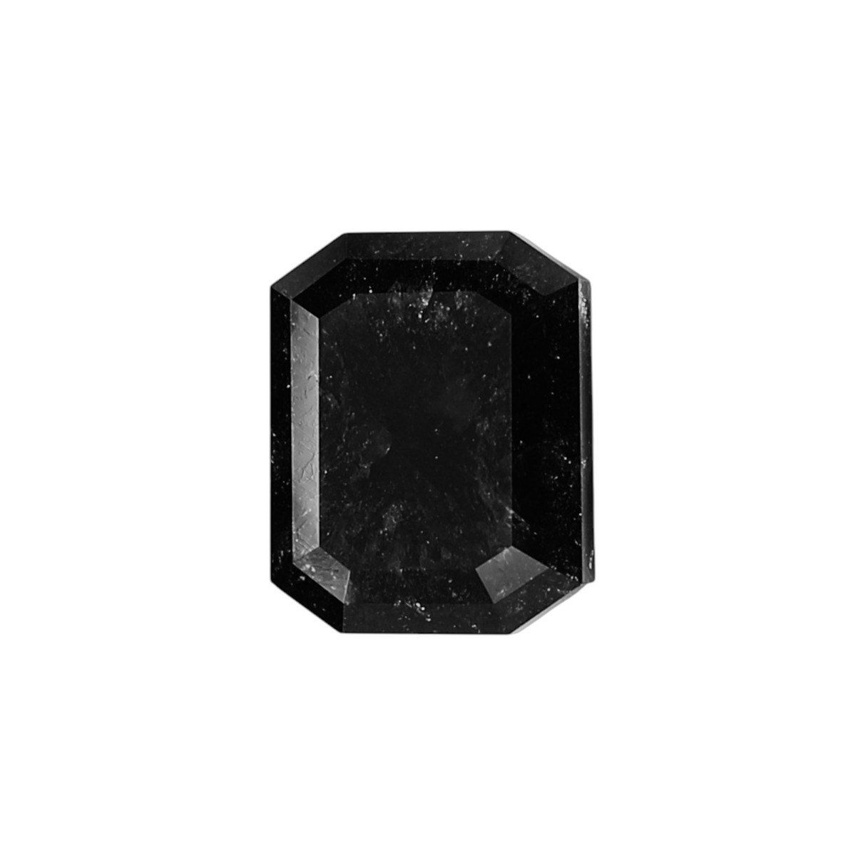 2.14 Carat Black Emerald Diamond