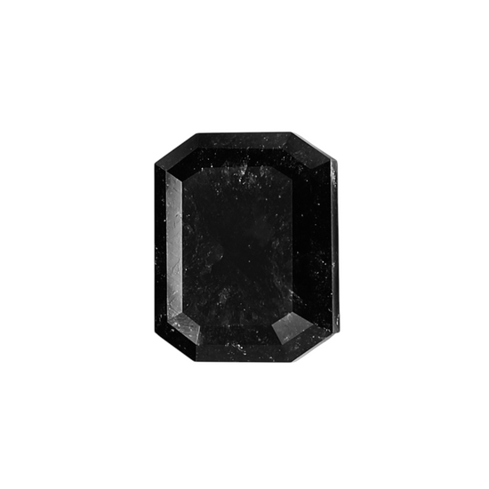 2.14 Carat Black Emerald Diamond