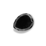 4.7 Carat Black Pear Diamond