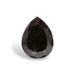 1.04 Carat Natural Black Pear Diamond GIA