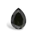1.14 Carat Natural Black Pear Diamond GIA
