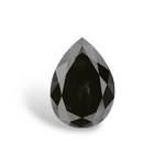 1.03 Carat Natural Black Pear Diamond GIA