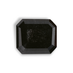 0.7 Carat Natural Black Emerald Diamond GIA