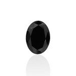 3.06 Carat Black Oval Diamond