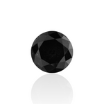 3.12 Carat Black Round Diamond