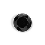 3.12 Carat Black Round Diamond