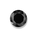 8.22 Carat Black Round Diamond