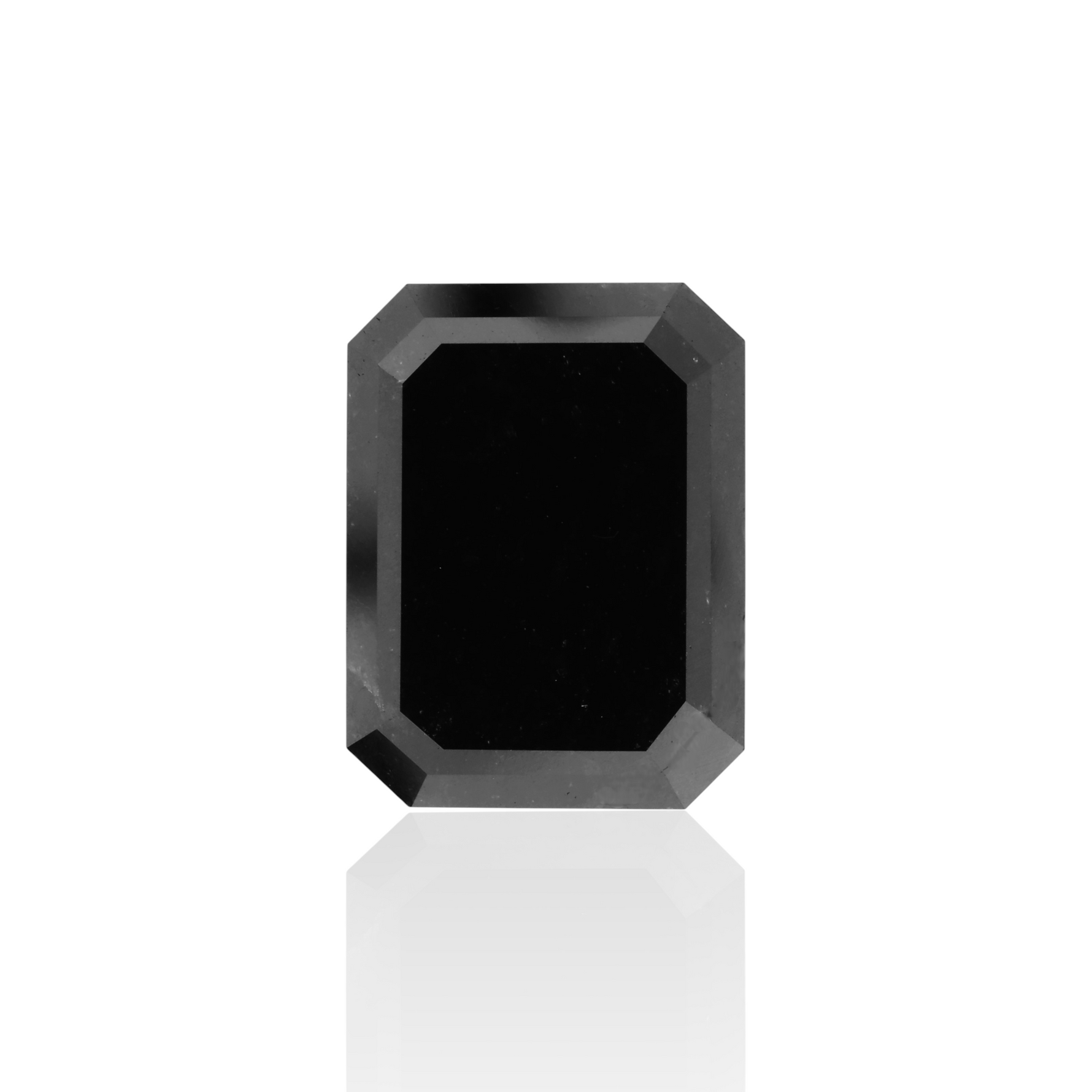5.09 Carat Black Emerald Diamond