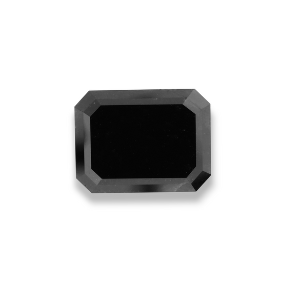5.09 Carat Black Emerald Diamond