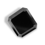 2.71 Carat Natural Black Emerald Diamond GIA