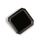 1.72 Carat Natural Black Emerald Diamond GIA
