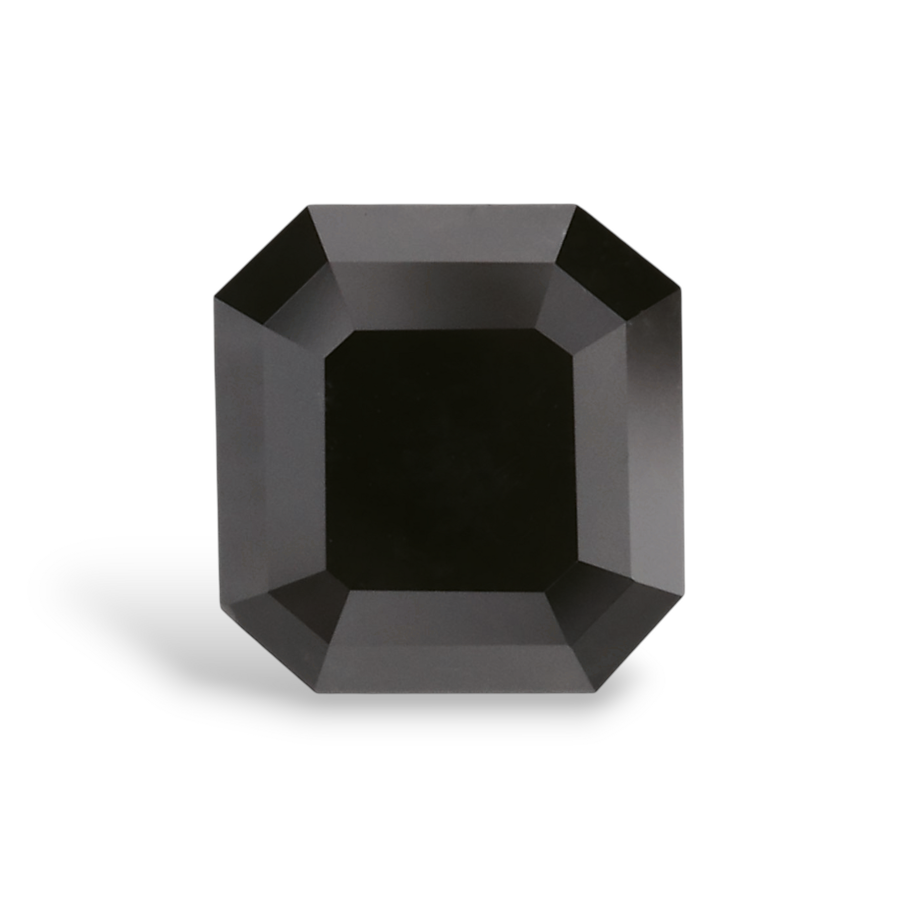 1.18 Carat Natural Black Emerald Diamond GIA