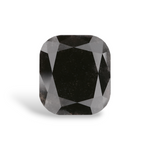 2.36 Carat Natural Black Cushion Diamond GIA