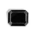 2.6 Carat Natural Black Emerald Diamond GIA