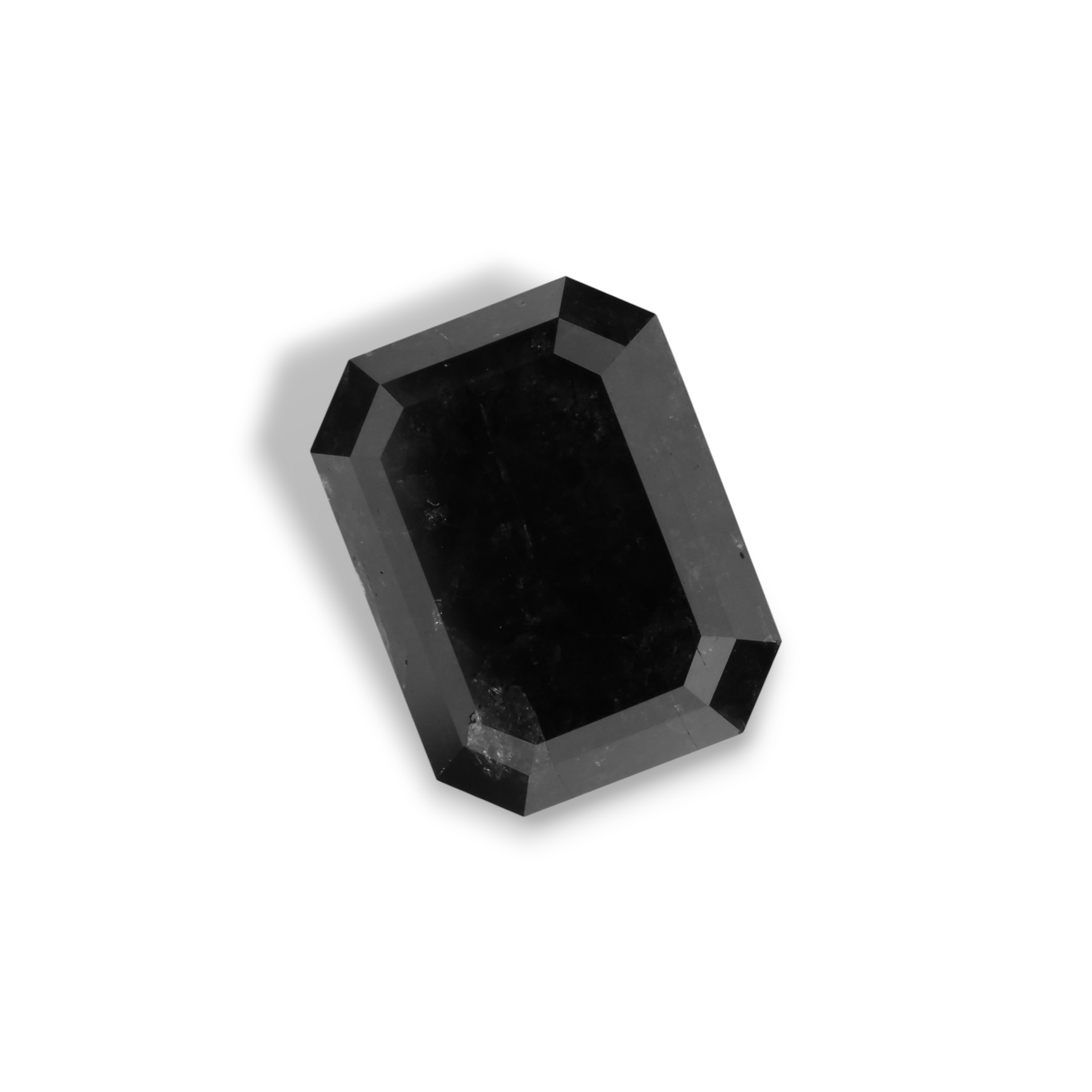 4.49 Carat Black Emerald Diamond