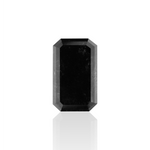 4.19 Carat Black Emerald Diamond