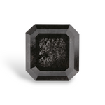 0.92 Carat Natural Black Emerald Diamond GIA