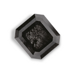 0.92 Carat Natural Black Emerald Diamond GIA