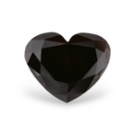 1.86 Carat Natural Black Heart Diamond GIA