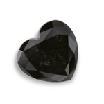1.14 Carat Natural Black Heart Diamond GIA