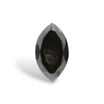 0.55 Carat Natural Black Marquise Diamond GIA