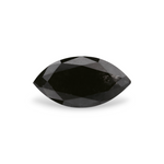 0.46 Carat Natural Black Marquise Diamond GIA
